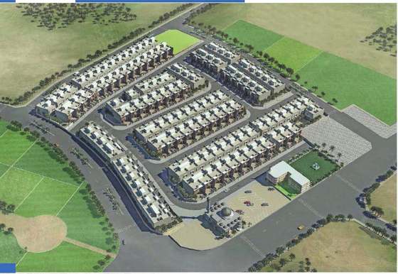 Wadi AlBuhair development aerial render