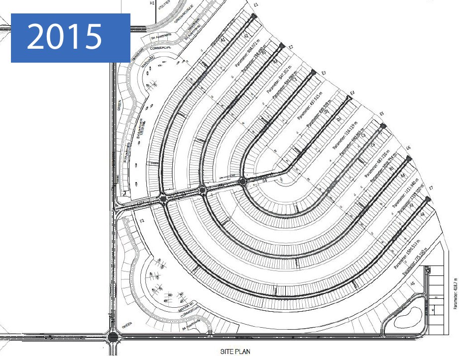 Hasabi site plan, Durrat Al Bahrain