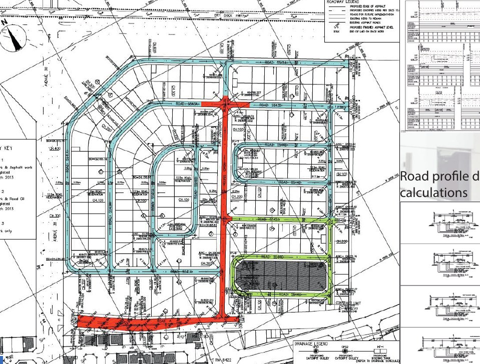Wahat AlMuharraq subdivision plan, Galali